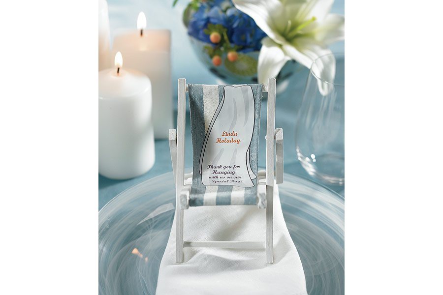 Wedding Bomboniere Miniature Folding Beach Chair